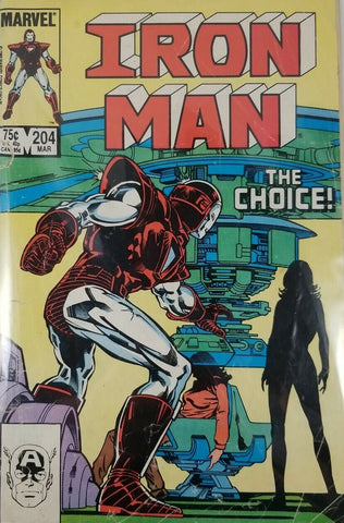 Iron Man #204 - Marvel Comics - 1986