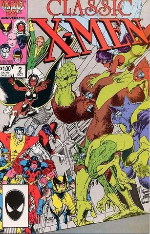 X-Men Classic #2 - Marvel Comics - 1986