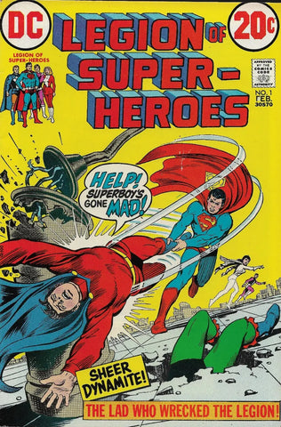 Legion Of Super-Heroes #1 - DC Comics - 1973