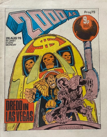 2000AD Comic - Prog #79 - 26th August 1978