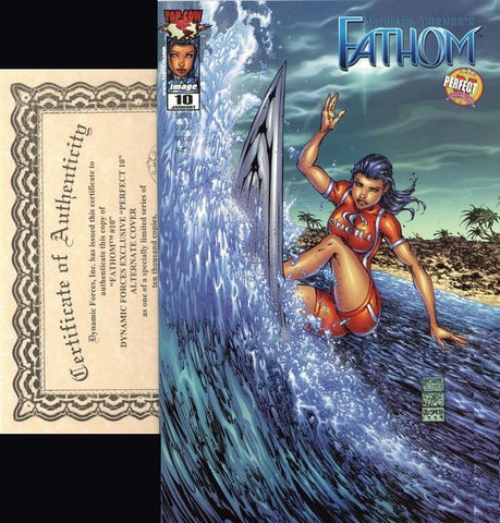 Fathom #10 - Image/Top Cow - 2000 - D.F. Variant w/C.O.A. Ltd. to 5000