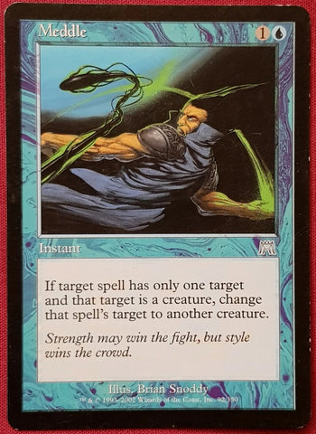 "Meddle" x4 - Magic The Gathering Card - Onslaught - 4-Card Playset
