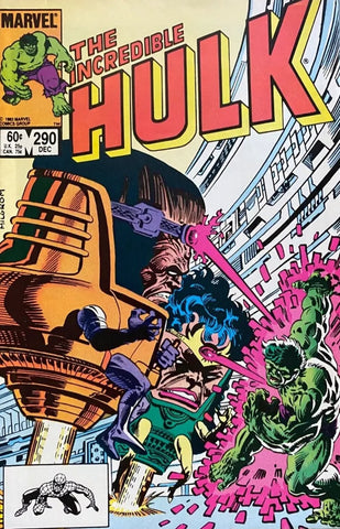 The Incredible Hulk #290 - Marvel Comics - 1983 - 1st Female Modok