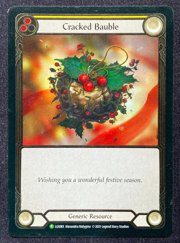 Cracked Bauble FOIL - Flesh and Blood Card - Promo (LGS083) 2021