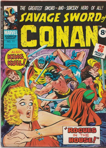 Savage Sword of Conan #11 - Marvel Comics / British - 1975