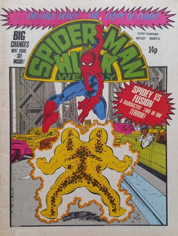 Spider-Man & Hulk Weekly #417-426 (10x Comics) - Marvel/British - 1981