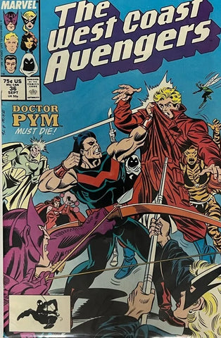 West Coast Avengers #36 - Marvel Comics - 1988