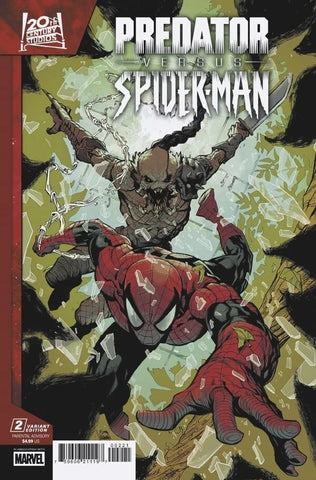 Predator Versus Spider-Man #2 - Marvel Comics - 2025 - Stegman Variant