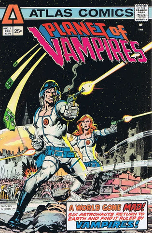 Planet Of Vampires #1 - Atlas Comics - 1975