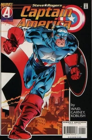 Steve Rogers Captain America #445 - Marvel Comics - 1995