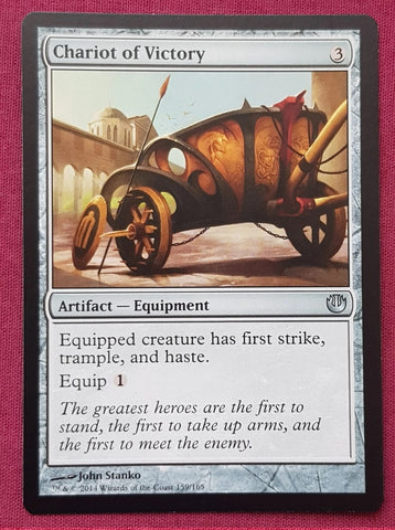 "Chariot Of Victory" - Magic The Gathering Card - Journey Into Nyx