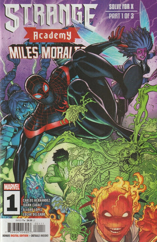 Strange Academy: Miles Morales #1 - Marvel Comics - 2023