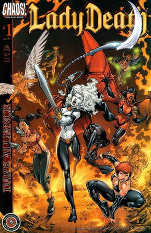 Lady Death: Dark Alliance #1 - Chaos! Comics - 2002 - Cover A