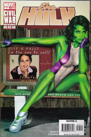 She Hulk #7 - Marvel Comics - 2006