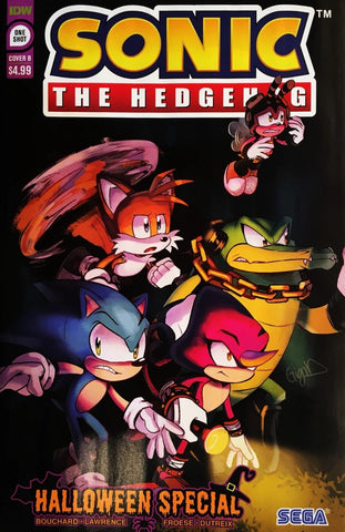 Sonic The Hedgehog: Halloween Special (One-Shot) - IDW - 2023 - Cover B
