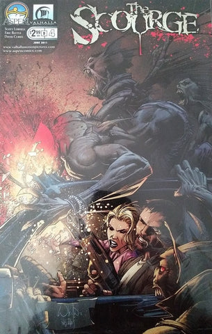 The Scourge #4 - Aspen Comics - 2011 - Cover D