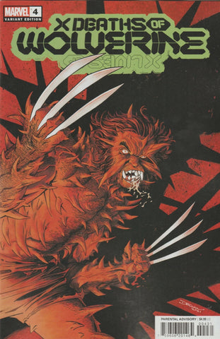 X Deaths of Wolverine #4 - Marvel Comics - 2022 - Spoiler Variant