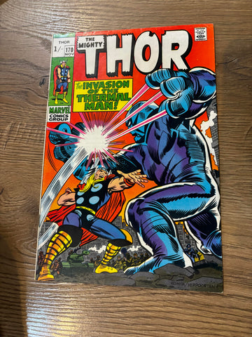 Mighty Thor #170 - Marvel Comics - 1969