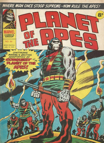 Planet of the Apes #64 - Marvel Comics - 1976