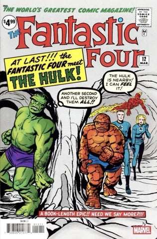 Fantastic Four #12 - Marvel Comics - 2025 - Facsimile
