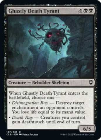 "Ghastly Death Tyrant" x4 - Magic The Gathering Card - CLB - 4-Card Playset