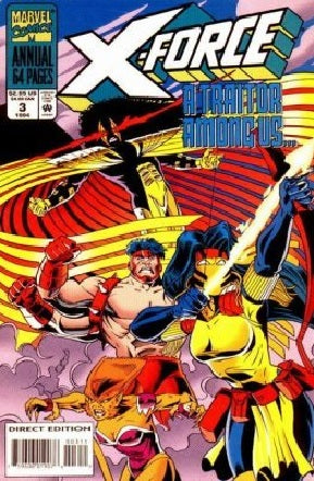 X-Force Annual #3 - Marvel Comics - 1994