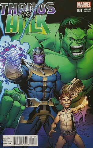 Thanos Vs Hulk #001 - Marvel Comics - 2025 - Ron Lim 1:15 Variant