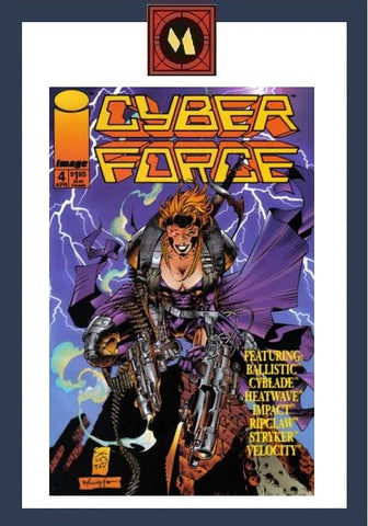 Cyber Force #4 - Image Comics -1994