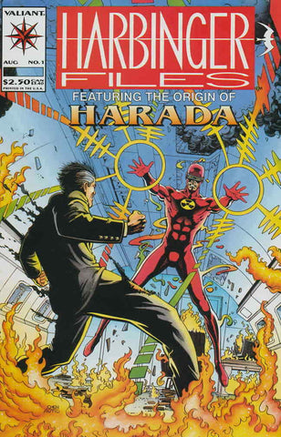 Harbinger Files: Harada #1 - Valiant Comics - 1994