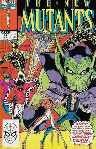 New Mutants #92 - Marvel Comics - 1990