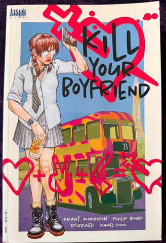 "Kill Your Boyfriend" GN - DC Comics / Vertigo - 1999 - Grant Morrison