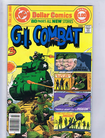 GI Combat #206 - DC Comics - 1978