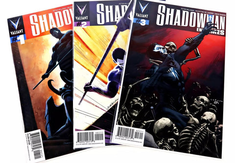 Shadowman: Endtimes #1 - #3 (3x Comics RUN) - Valiant Comics - 2014