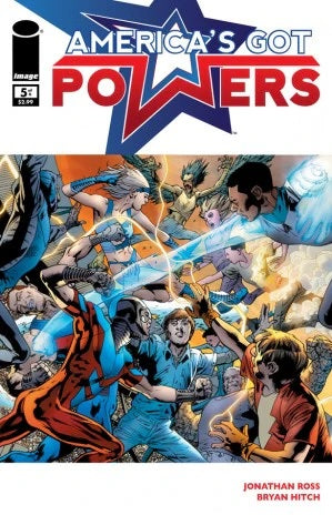 America's Got Powers #5 (of 6) - Image Comics - 2012