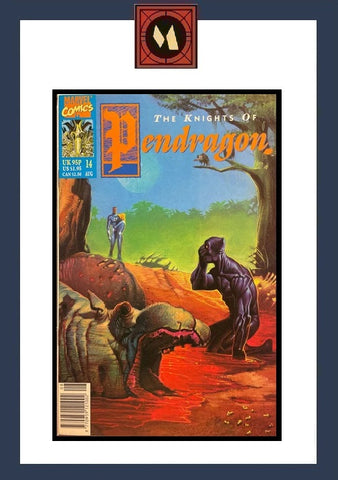 Knights Of Pendragon #14 - Marvel Comics - 1991