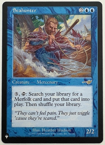 "Seahunter" - Magic The Gathering Card - Nemesis