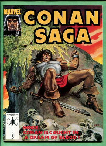 Conan Saga #42 - Marvel Magazines - 1990