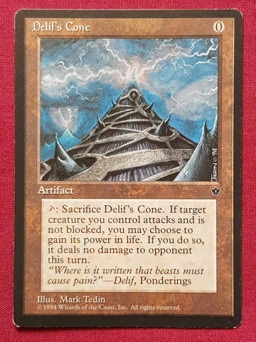 "Delif's Cone" - Magic The Gathering Card - Fallen Empires
