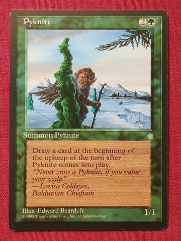 "Pyknite" - Magic The Gathering Card - Ice Age