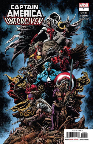 Captain America Unforgiven #1 - Marvel Comics - 2023