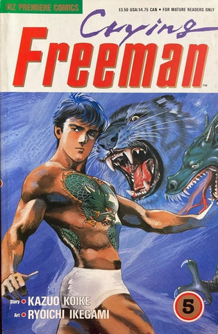 Crying Freeman #5 - Viz Media - 1990
