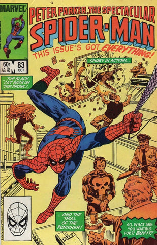 Spectacular Spider-Man #83 - Marvel Comics - 1983
