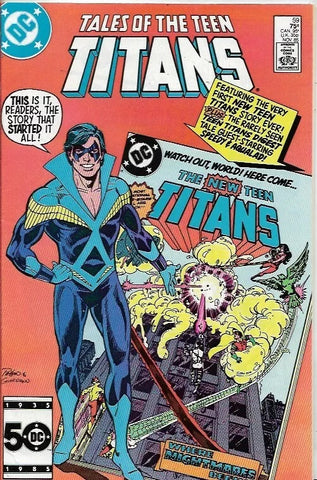 Tales of the Teen Titans #59 - DC Comics - 1985