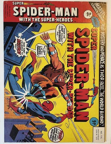 Super Spider-Man with the Super-Heroes #175 - Marvel/British - 1976