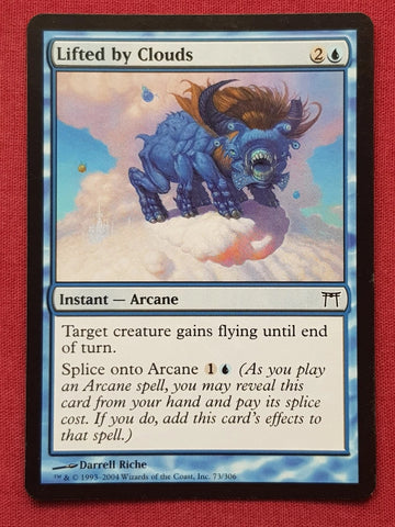 "Lifted By Clouds" - Magic The Gathering Card - Champions Of Kamigawa