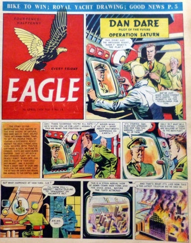 Eagle Comic Vol.5 No.18 - British - 1954