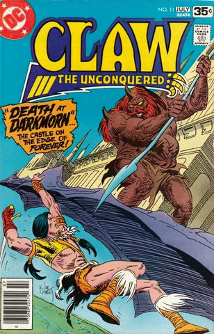 Claw the Unconquered #11 - DC Comics - 1976