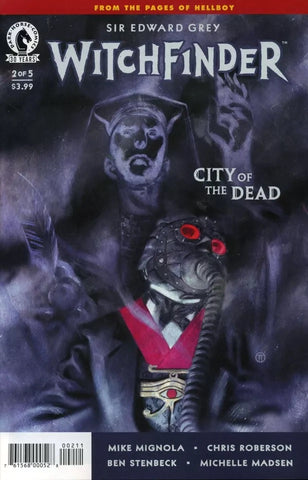 Witchfinder: City Of The Dead #2 - Dark Horse Comics - 2016