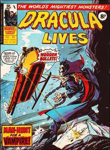 Dracula Lives #43 - Marvel Comics / British - 1975