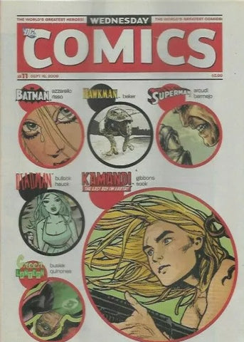Wednesday Comics #11 - Paper Comic Newsletter - 2009